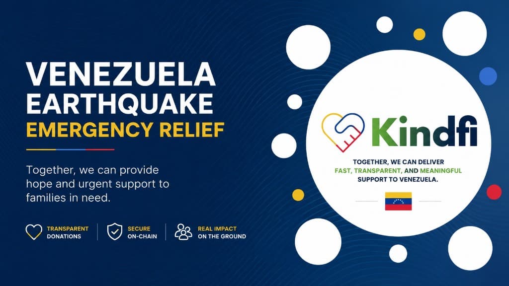 Launching Venezuela Earthquake Emergency Relief on KindFi